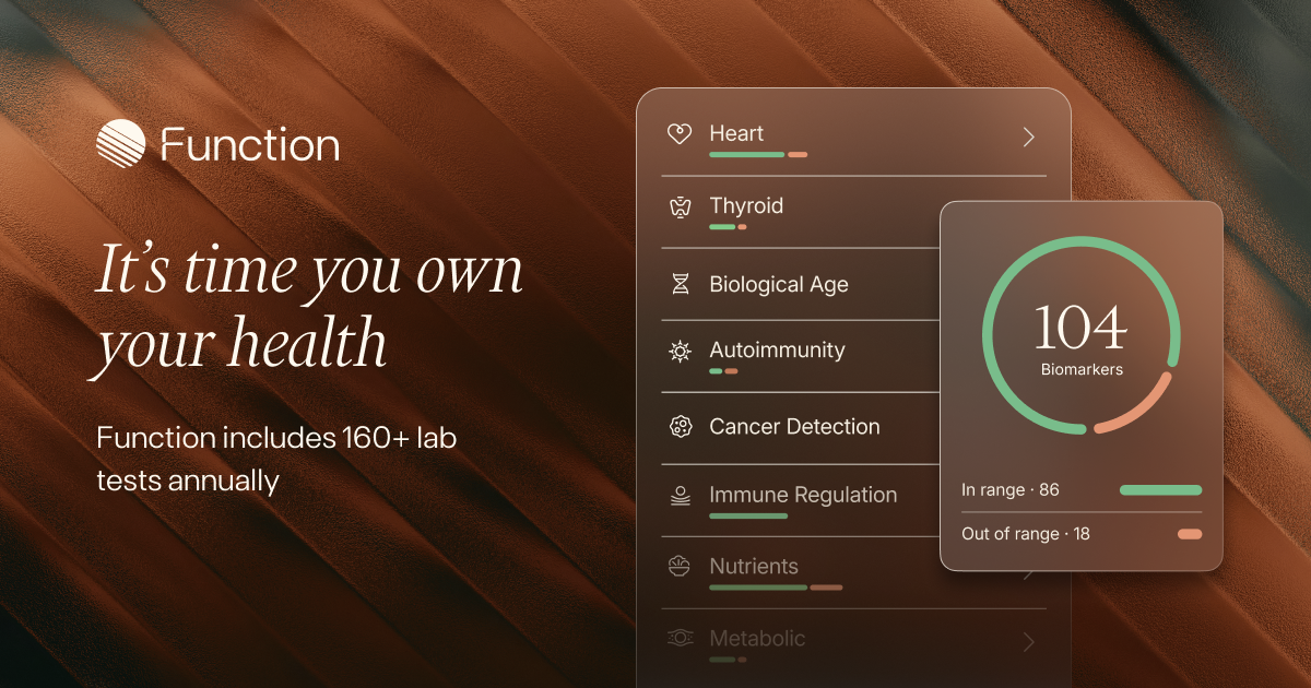 Function Health Annual Membership